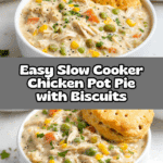 Easy Slow Cooker Chicken Pot Pie Recipe
