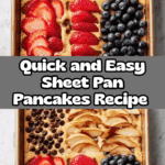 Quick and Easy Sheet Pan Pancakes Recipe