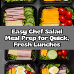 Chef Salad Meal Prep Recipe