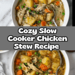 Slow Cooker Chicken Stew Recipe