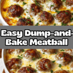 Dump-and-Bake Meatball Casserole Recipe