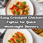 Crockpot Chicken Fajitas Recipe