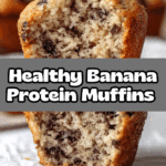 Healthy Banana Bread Protein Muffins Recipe