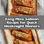 Easy Miso SalmonIngredients Recipe
