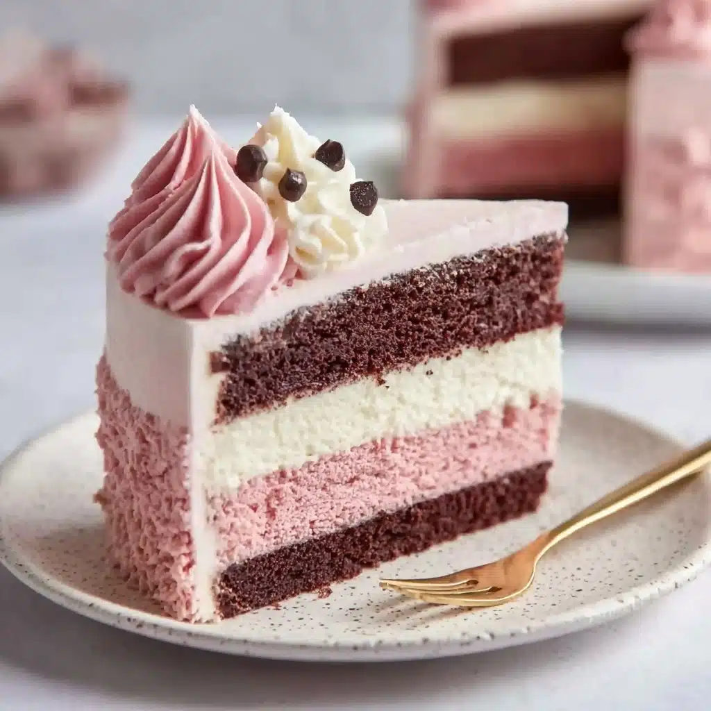 Neapolitan Cake Recipe - Recipe Image