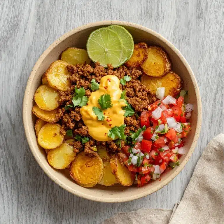 Loaded Fiesta Potato Bowls Recipe