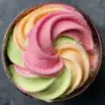 Homemade Rainbow Sherbet Recipe