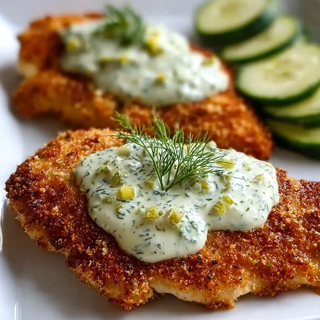 Crispy Dill Pickle Parmesan Chicken Recipe