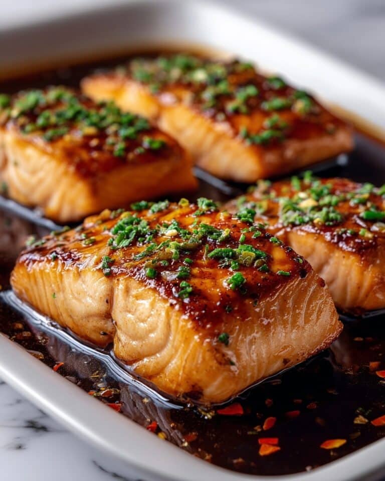 Crispy Honey Garlic Glazed Salmon Recipe