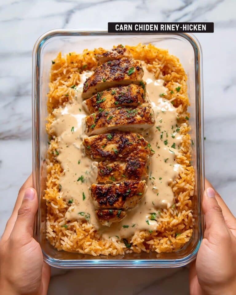 High Protein Creamy Cajun Chicken & Rice Recipe