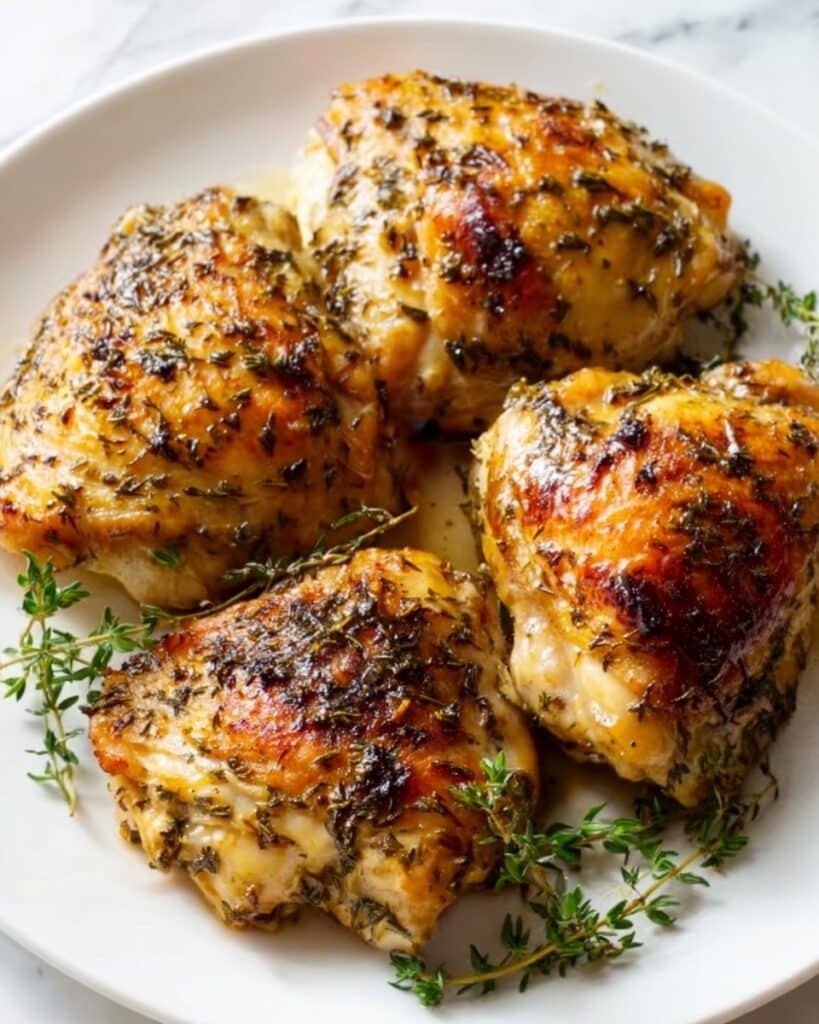 Easy Baked Boneless Skinless Chicken Thighs Recipe