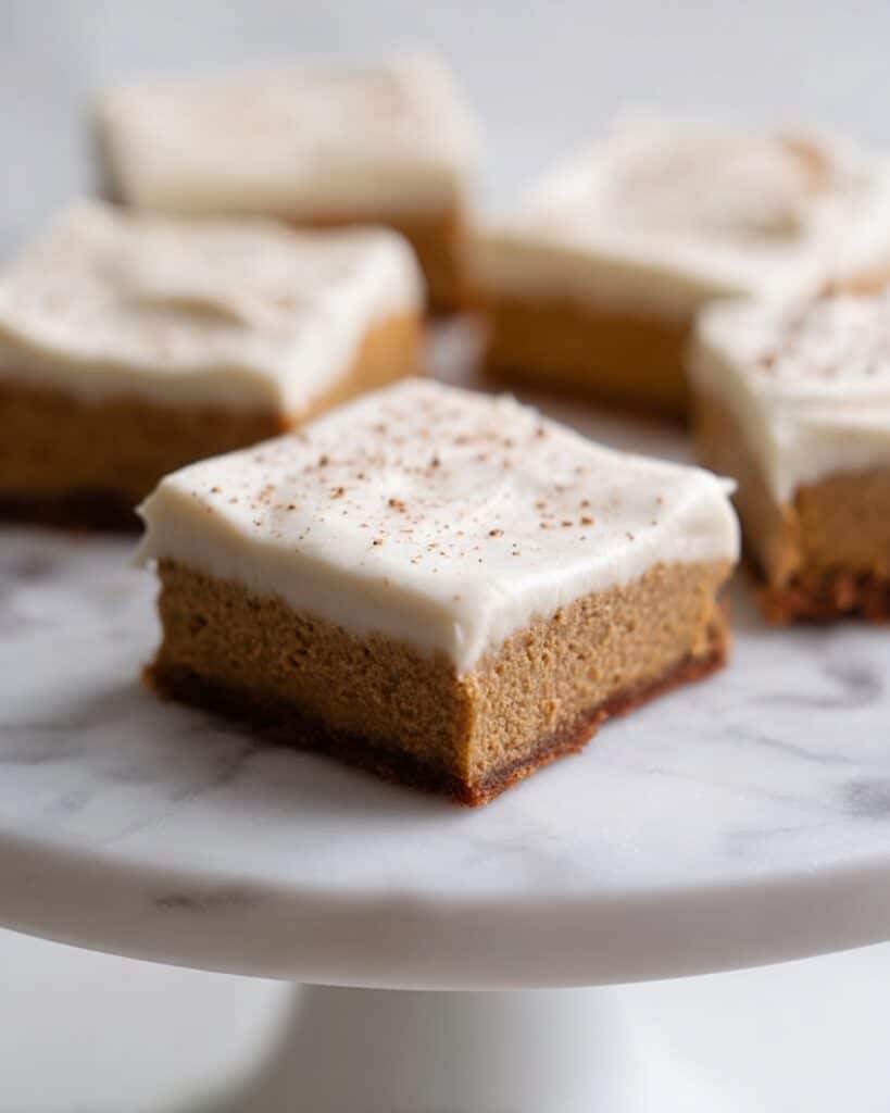 Pumpkin Bars with Cream Cheese Frosting Recipe