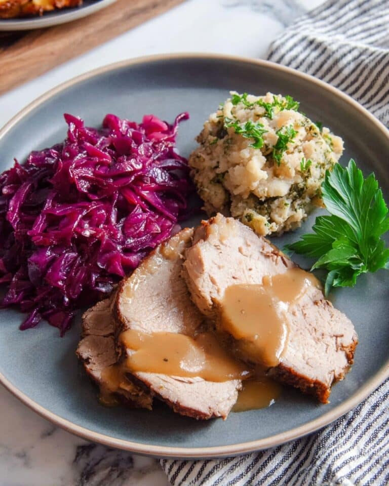 German Pork Roast (Schweinebraten) Recipe