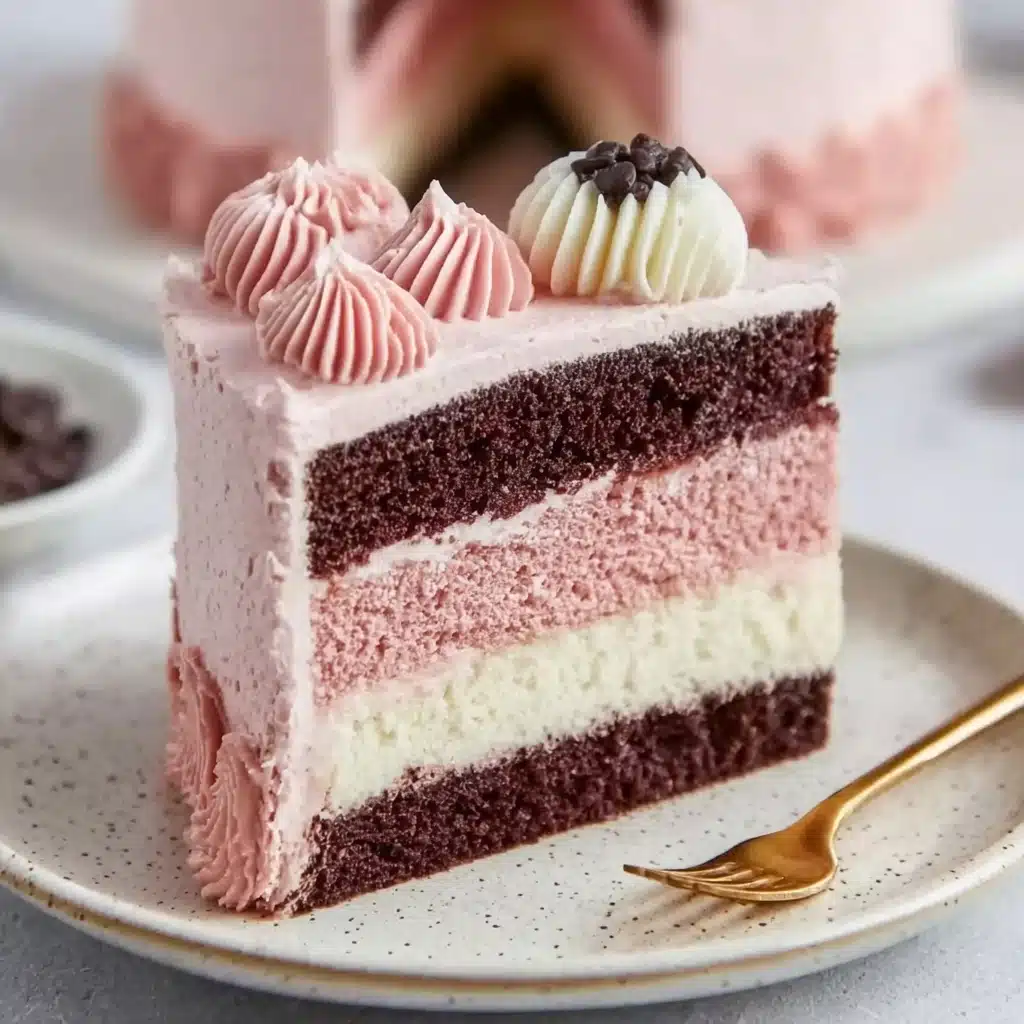 Neapolitan Cake Recipe - Recipe Image