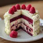 White Chocolate Raspberry Cake Recipe