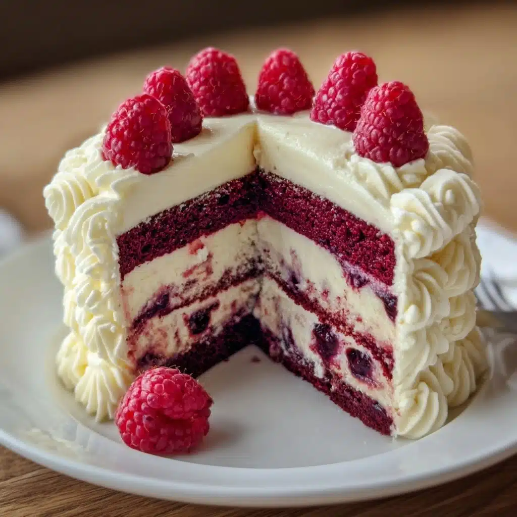 White Chocolate Raspberry Cake Recipe