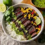 Cilantro Lime Steak Bowls Recipe
