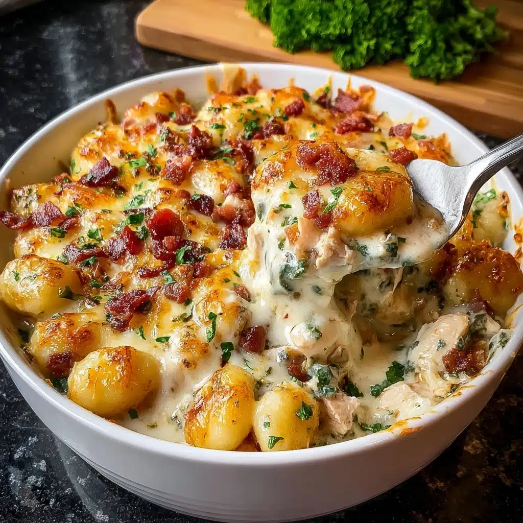 Creamy Crack Chicken Gnocchi Recipe - Recipe Image