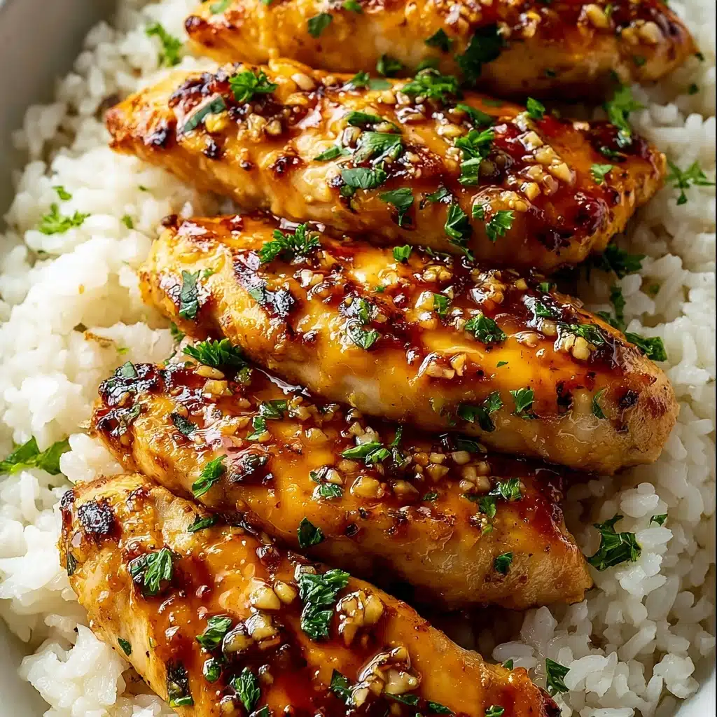Honey Garlic Chicken Breasts Recipe - Recipe Image