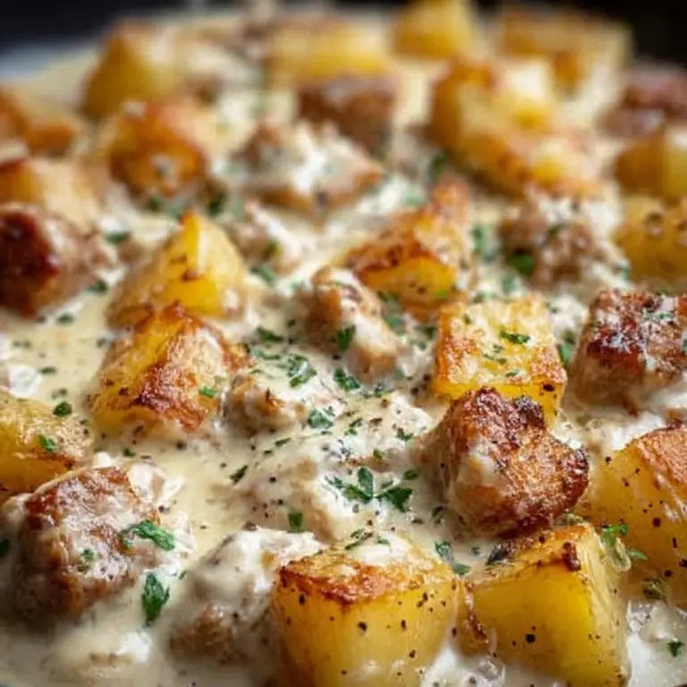 Garlic Parmesan Crockpot Chicken and Potatoes Recipe