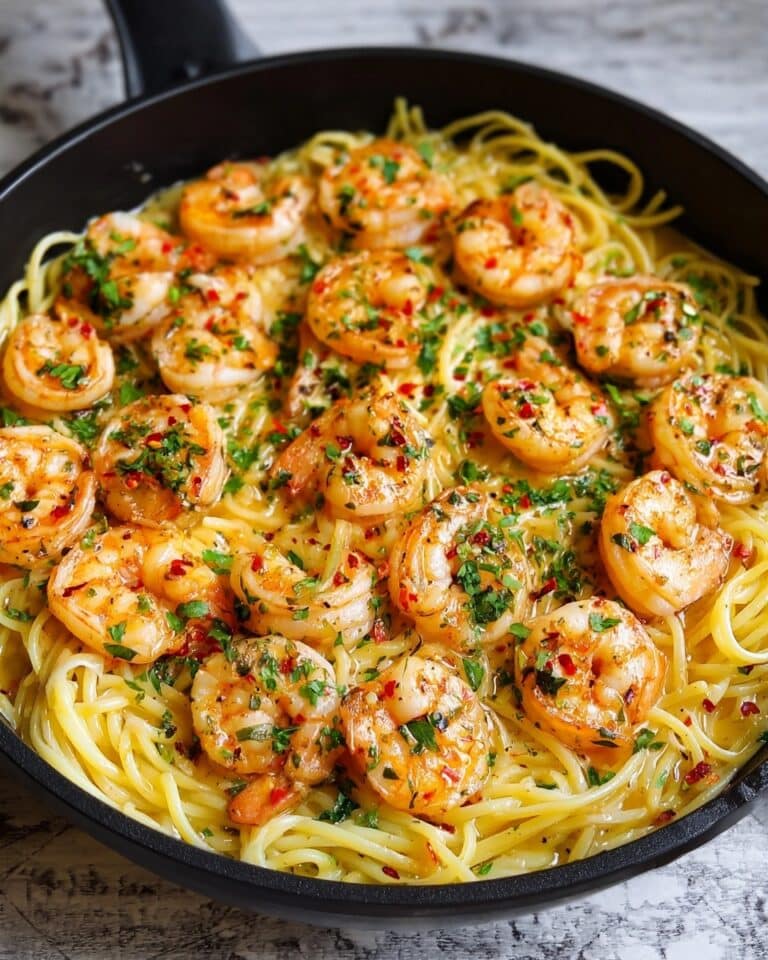 Garlic Shrimp Pasta Recipe