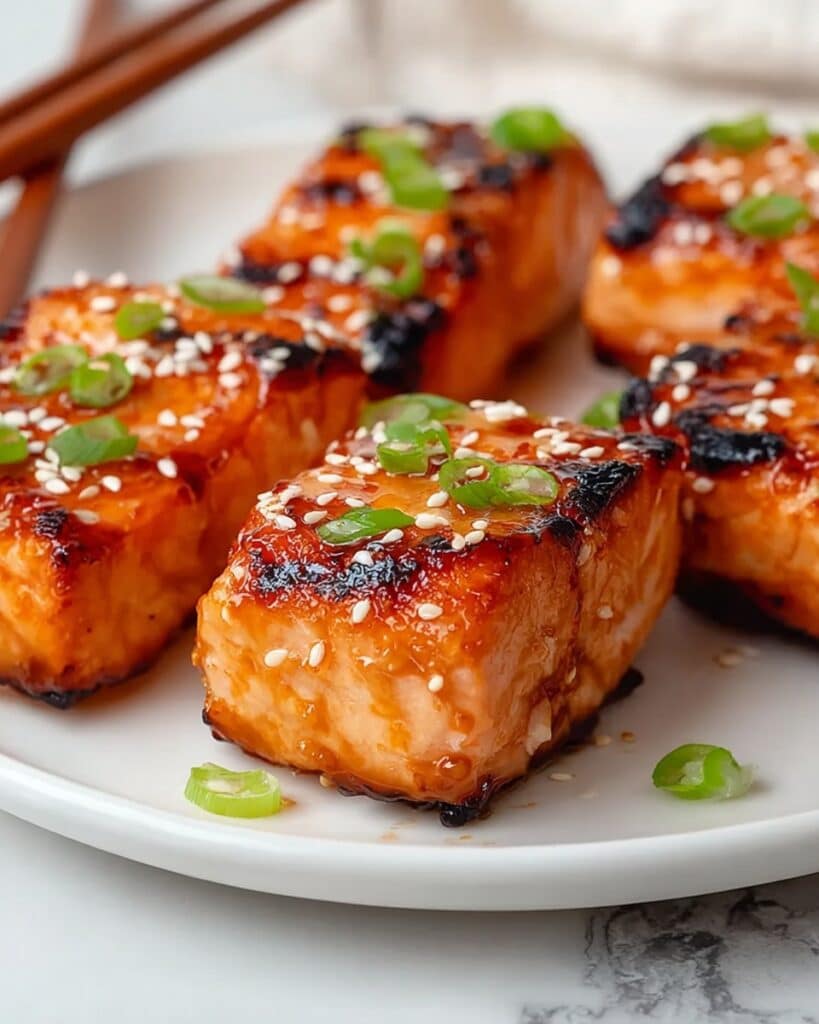 Crispy Bang Bang Salmon Bites Recipe