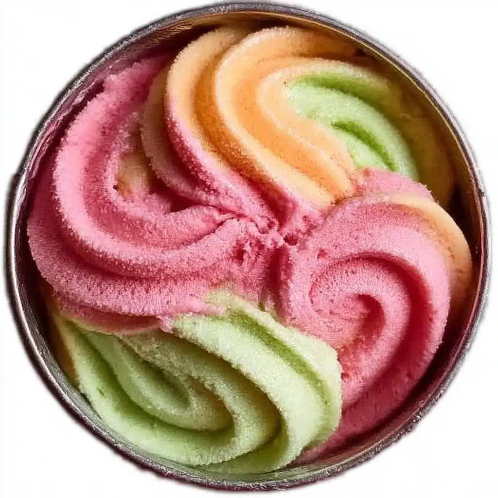 Homemade Rainbow Sherbet Recipe - Recipe Image
