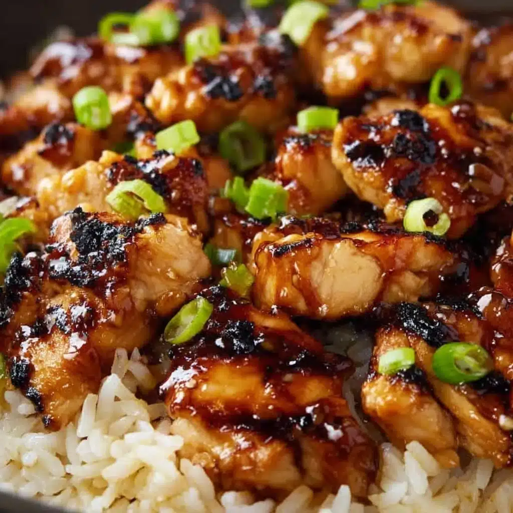 BBQ Chicken Rice Recipe - Recipe Image