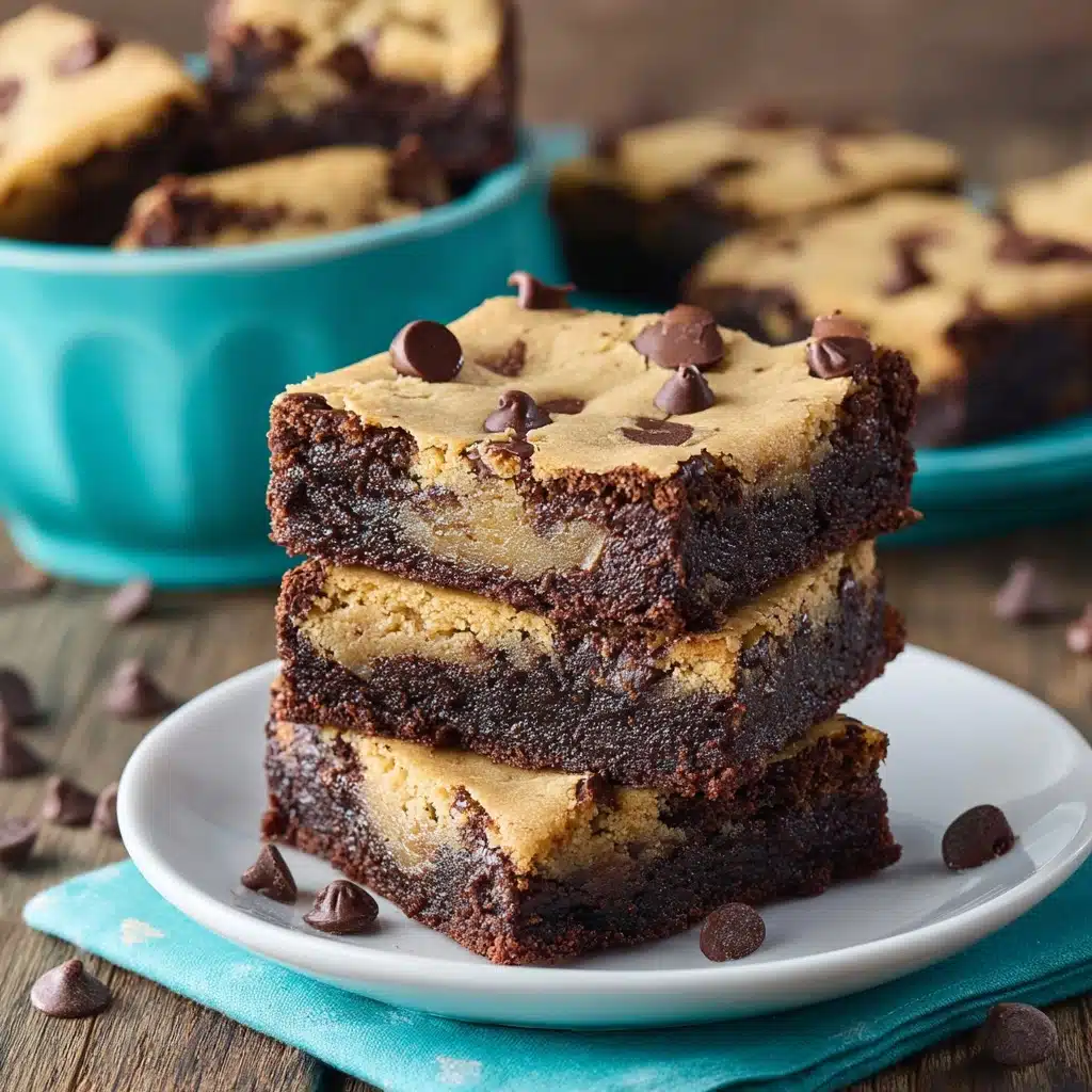 Chocolate Chip Cookie Brownies Recipe - Recipe Image