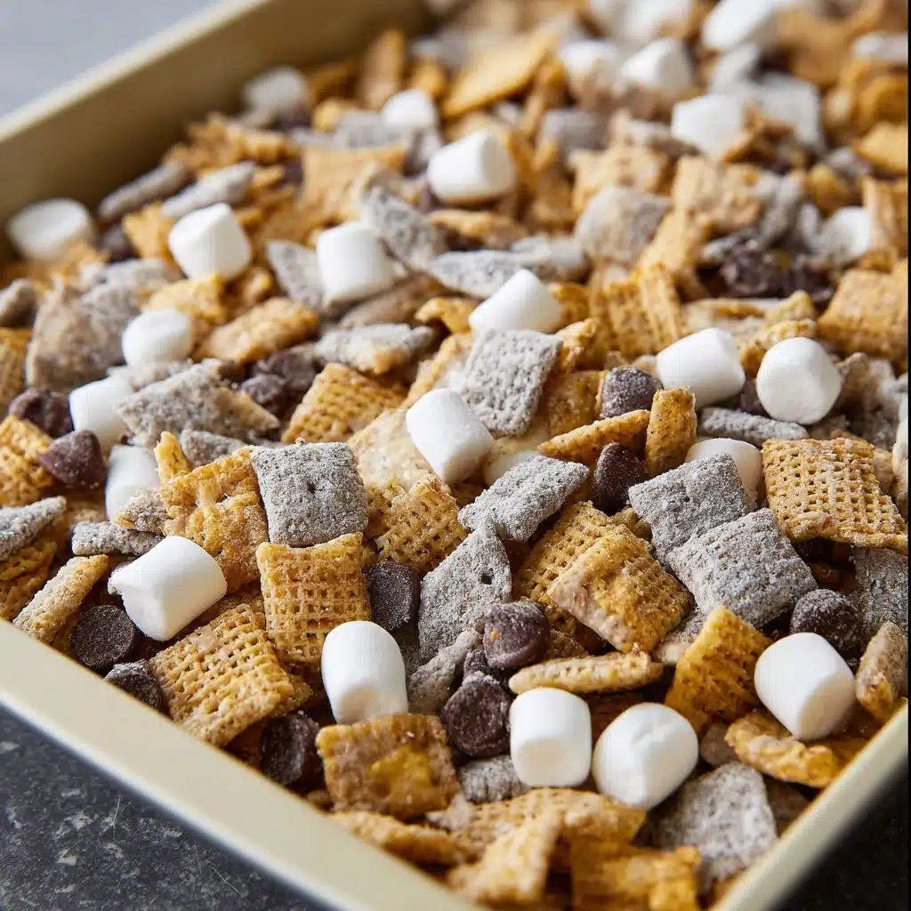S'mores Muddy Buddies Recipe - Recipe Image