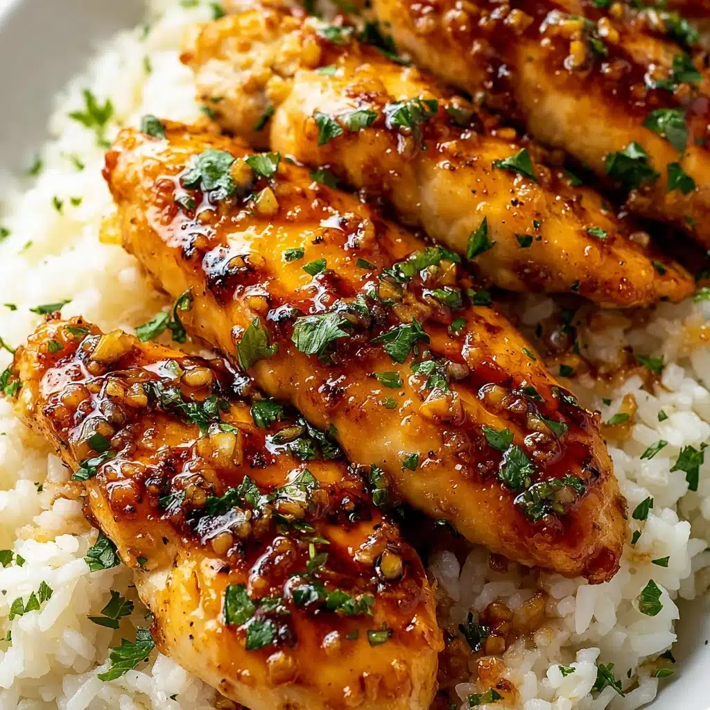 Honey Garlic Chicken Breasts Recipe - Recipe Image