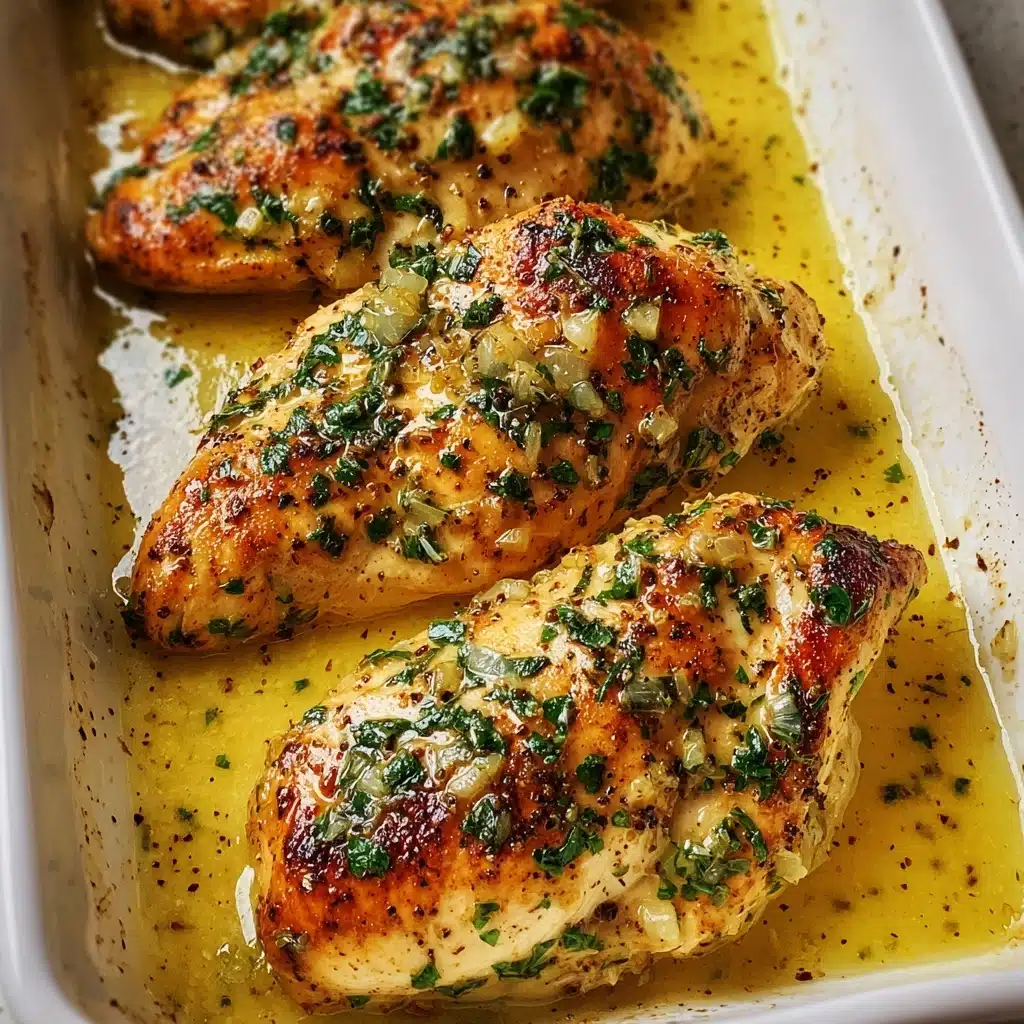 Garlic Butter Baked Chicken Breast Recipe - Recipe Image