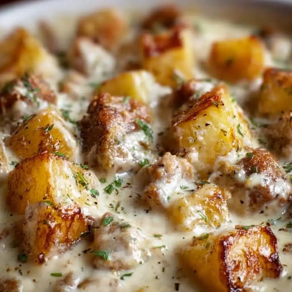 Garlic Parmesan Crockpot Chicken and Potatoes Recipe - Recipe Image