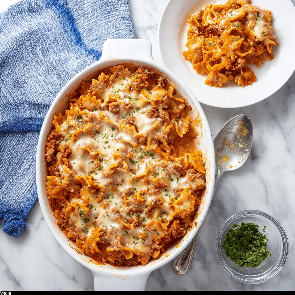 bow tie pasta lasagna Recipe - Recipe Image