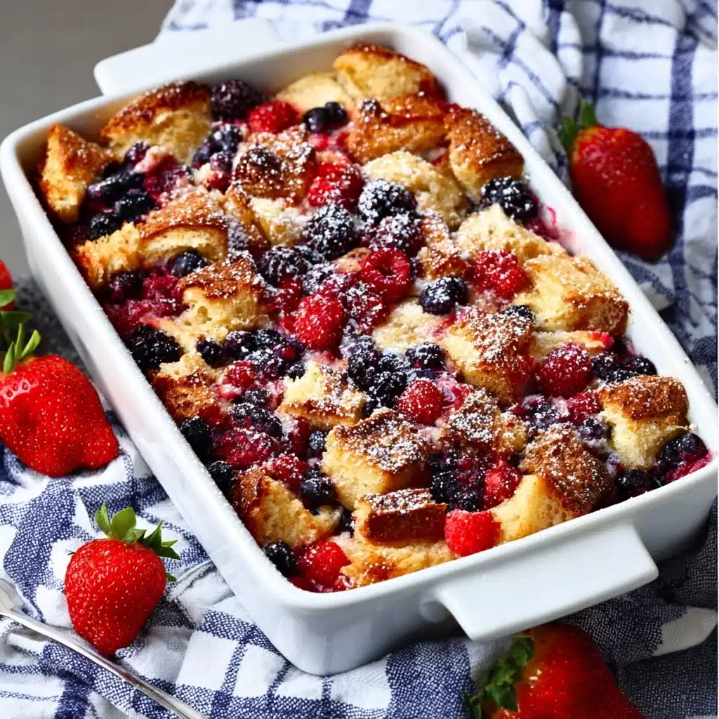 Berry Croissant Bake Recipe - Recipe Image