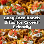 Taco Ranch Bites Recipe