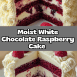 White Chocolate Raspberry Cake Recipe